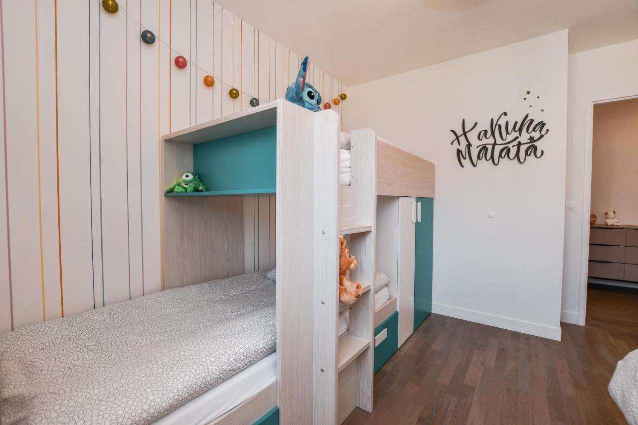 Perfect For Disney, Game Room, Rooftop, Parking Chessy  Exteriör bild