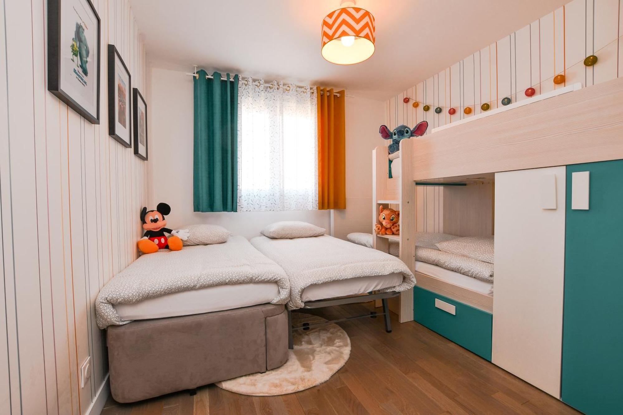 Perfect For Disney, Game Room, Rooftop, Parking Chessy  Exteriör bild